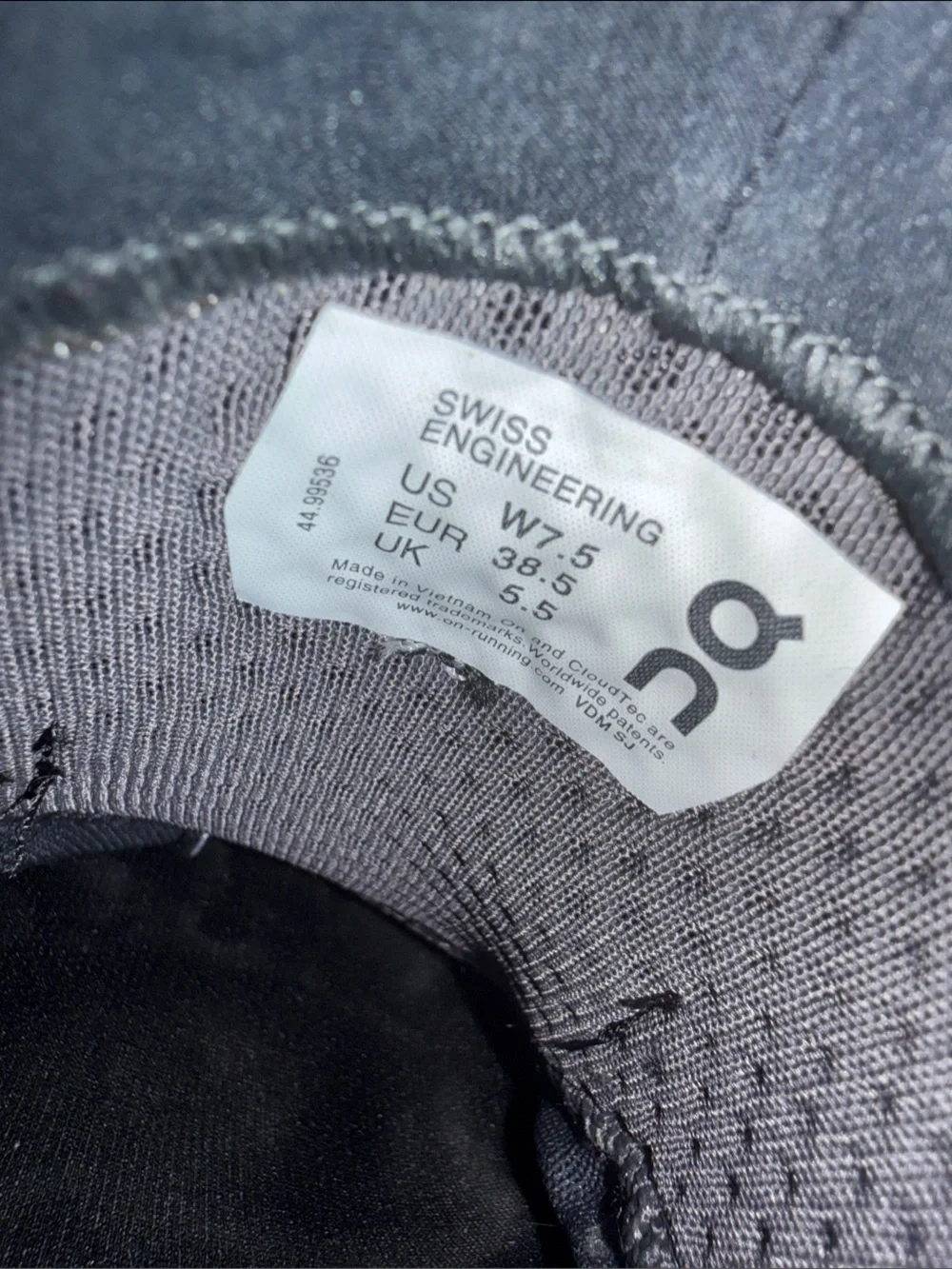 On Running womens Trail Shoes in Light purple and Black